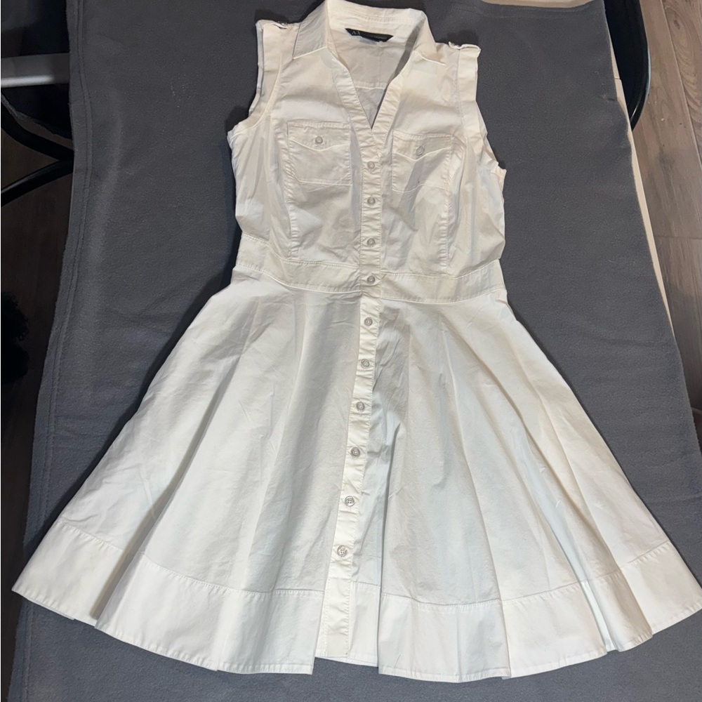 Armani Exchange White dress